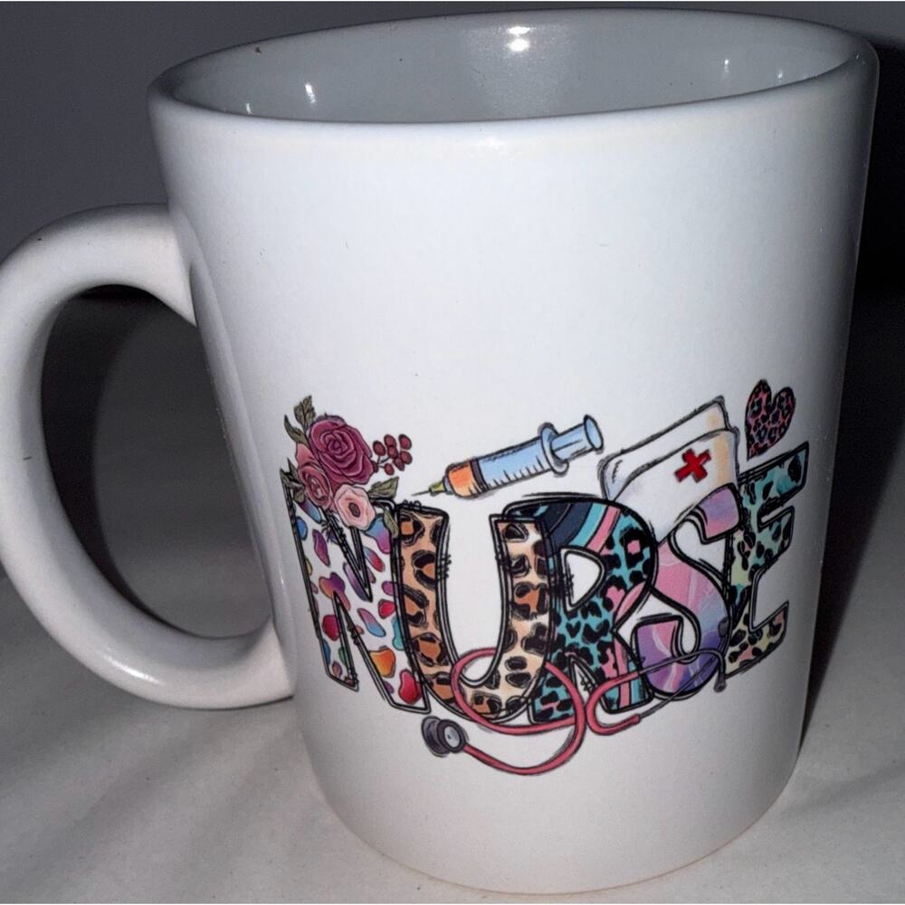 Nurse Coffee Mug 16 oz Ceramic Cup New in Box Gift‎ for Nurse Nursing Student